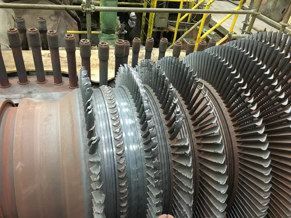 Steam turbine Components Repair