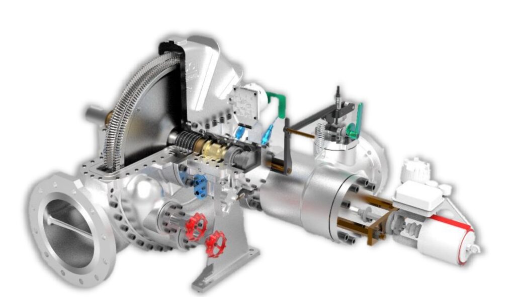 Working of Impulse Turbine